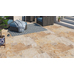 Travertine Tumbled Country Classic Tile French Pattern 12mm